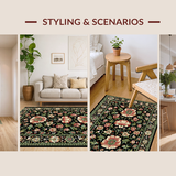 Rustic Earthy Blossom Aesthetic(Black)