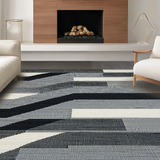 Modern Earthy Tone Striped(Gray)