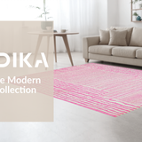 Artistic Abstract Stripe Influence(Pink)