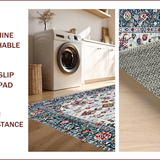 Elegant Grey Tiled(White)