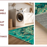 Distressed Boho Chic Forest Green(Green)