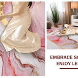 Enchanting Textured Fur Appeal(Pink)