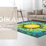 Dynamic Multicolor Spiral Arrangement(Yellow)