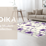 Stylish Contemporary Lavender Look(Ivory)