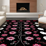 Enchanting Abstract Floral Fusion(Red)