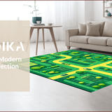 Bright Green Urban Exploration Motif(Green)