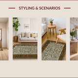 Brown Animal Print Accent(Brown)