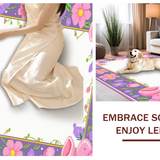 Playful Pastel Garden Motif(Pink)