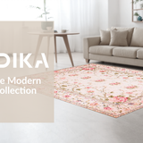 Chic Pastel Floral Accents(Ivory)