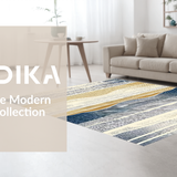 Artistic Abstract Creamy Waves(Beige)