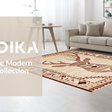 Elegant Rustic Symmetrical Lines(Beige)