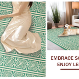 Modern Earthy Geometric Flair(Green)