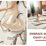 Naturalistic Earthy Animal Motif(Beige)