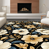 Sophisticated Monochrome Floral(Black)