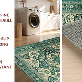 Artful Retro Leafy Composition(Green)