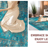 Luxe Transitional Textural Design(Blue)