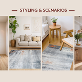 Lively Abstract Brushstroke Ensemble(Gray)