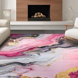 Sleek Modern Pastel Swirls(Pink)