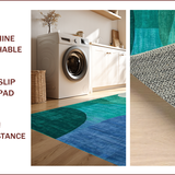 Whimsical Earth Tones Circular Motif(Green)