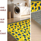 Vibrant Petal Patterned Visual(Yellow)