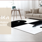 Contemporary Monochrome Yin Yang(Black)