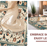 Charming Rustic Bird Motif(Beige)
