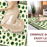 Traditional Shamrock Patterned Decor(Green)