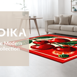 Bright Colorful Abstract Arrangement(Red)