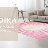 Artful Modern Swirl Arrangement(Pink)