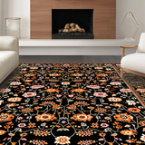Transitional Cozy Floral Elements(Black)