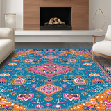Sophisticated Medallion Color Play(Blue)