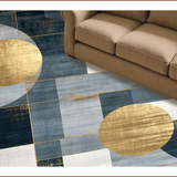 Striking Grey Gold Ogee Fusion(Blue)