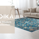 Intricate Spice Floral Whimsy(Blue)