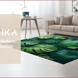 Vibrant Hawaiian Flora Motif(Green)
