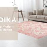 Chic Dusty Rose Minimalist Texture(Pink)