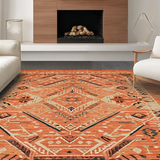 Chic Earthy Toned Symmetrical Style(Red)