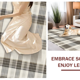 Cozy Toned Checkerboard Style(Gray)
