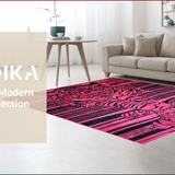 Exotic Tibetan Tiger Textile Artistry(Pink)