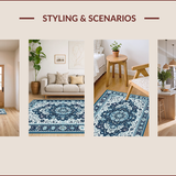 Charming Vintage Blue Aesthetic(Blue)
