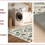 Ultra Soft Area Rug, Non Slip, Stain Resistant, Washable Area Rugs for Living Room, Bedroom, Modern Beige Stain-Resistant Kitchen Runner(Beige) - ODIKA