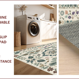 Ultra Soft Area Rug, Non Slip, Stain Resistant, Washable Area Rugs for Living Room, Bedroom, Modern Beige Stain-Resistant Kitchen Runner(Beige) - ODIKA