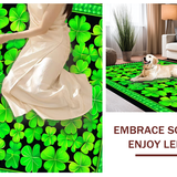 Bold Black and Green Floral Style(Green)