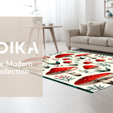 Artful Rustic Botanical Composition(Red)