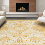 Whimsical Ogee Print Appeal(Beige)