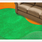 Modern Abstract Green Teal(Green)