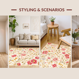 Elegant Floral Elegance(Beige)