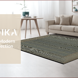 Modern Beige Border Aesthetic(Gray)