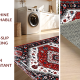 Artful Vintage Floral Composition(Red)