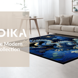 Magical Fantasy Dragon Motif(Blue)