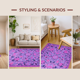 Charming Pastel Blossom Design(Purple)